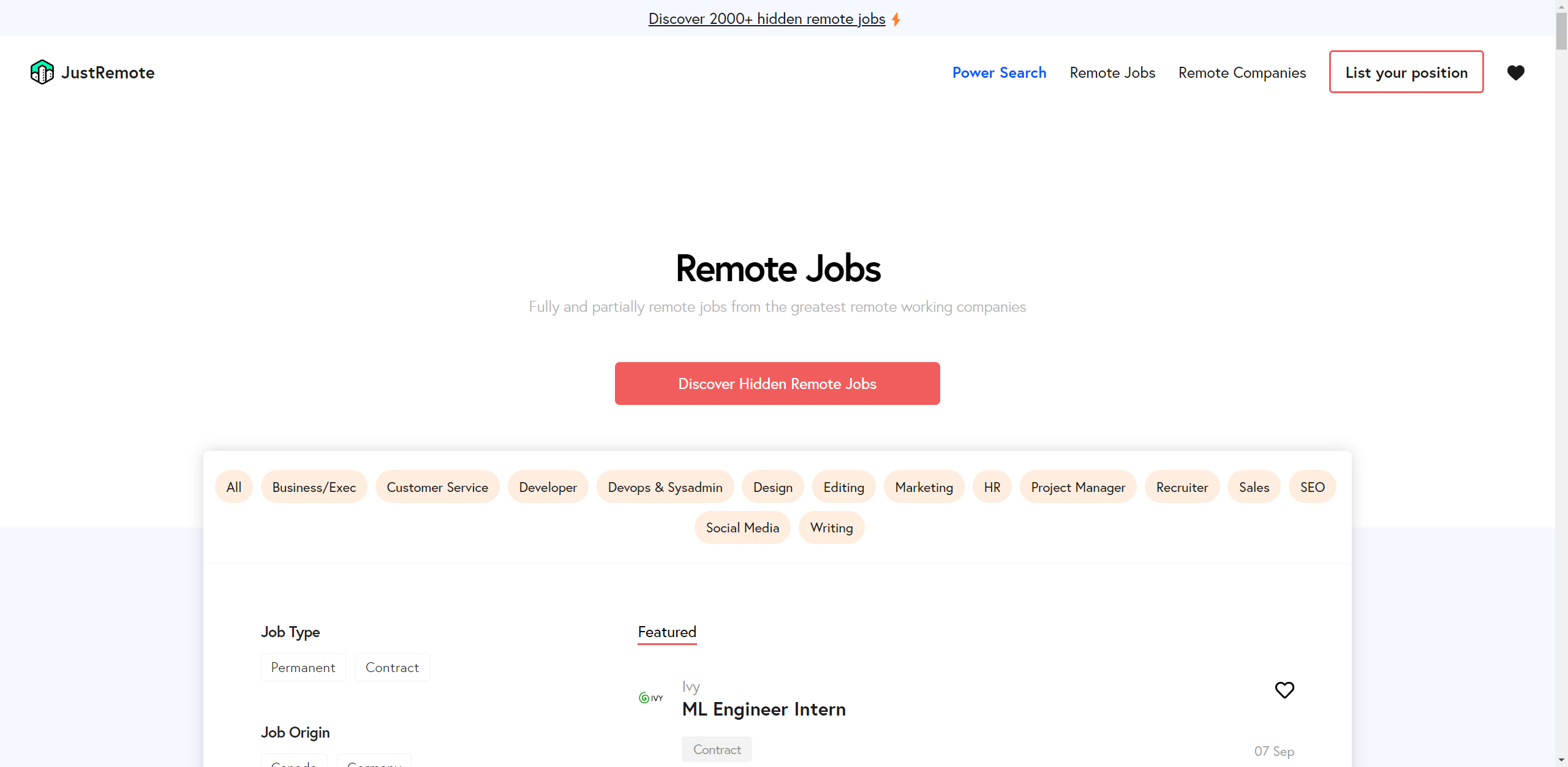 screenshot justremote