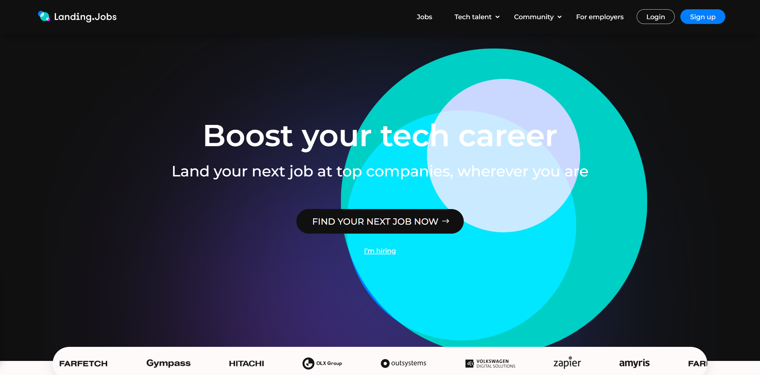 screenshot landingjobs