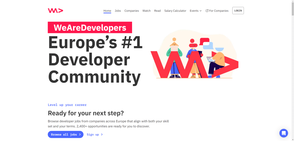 screenshot we are devs