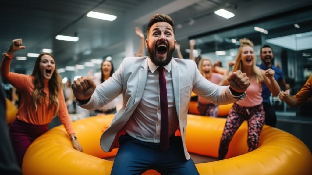 a man in a suit and tie